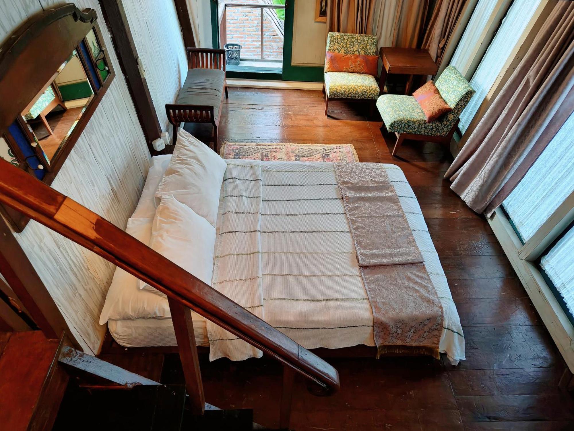 サヌール Panda Lumbung Bed & Breakfast エクステリア 写真