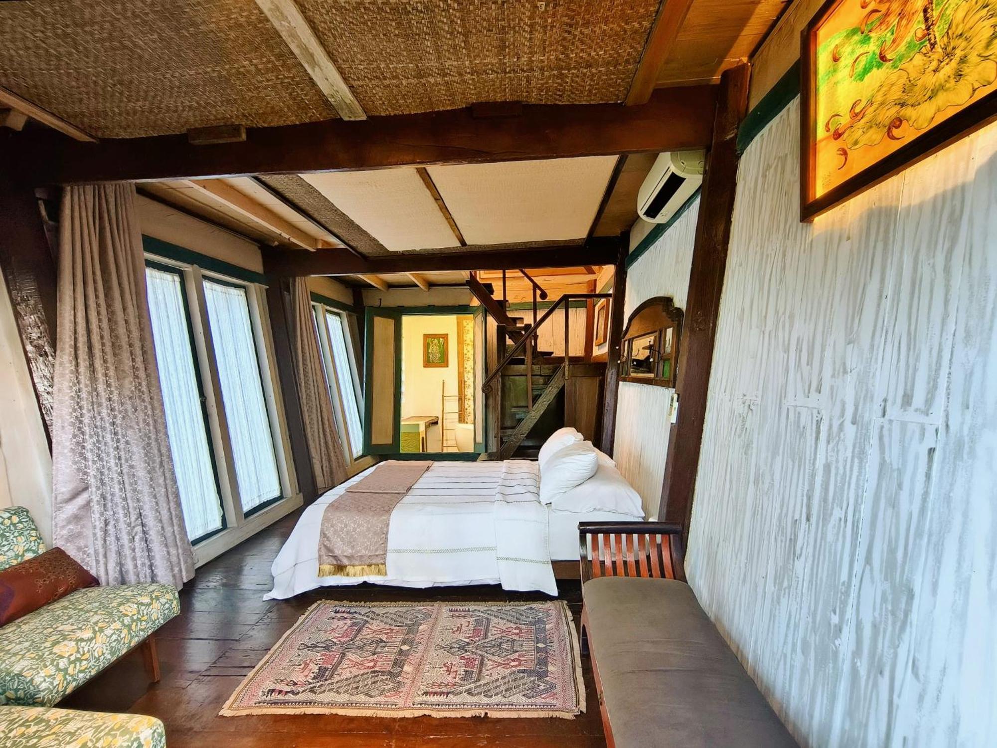 サヌール Panda Lumbung Bed & Breakfast エクステリア 写真