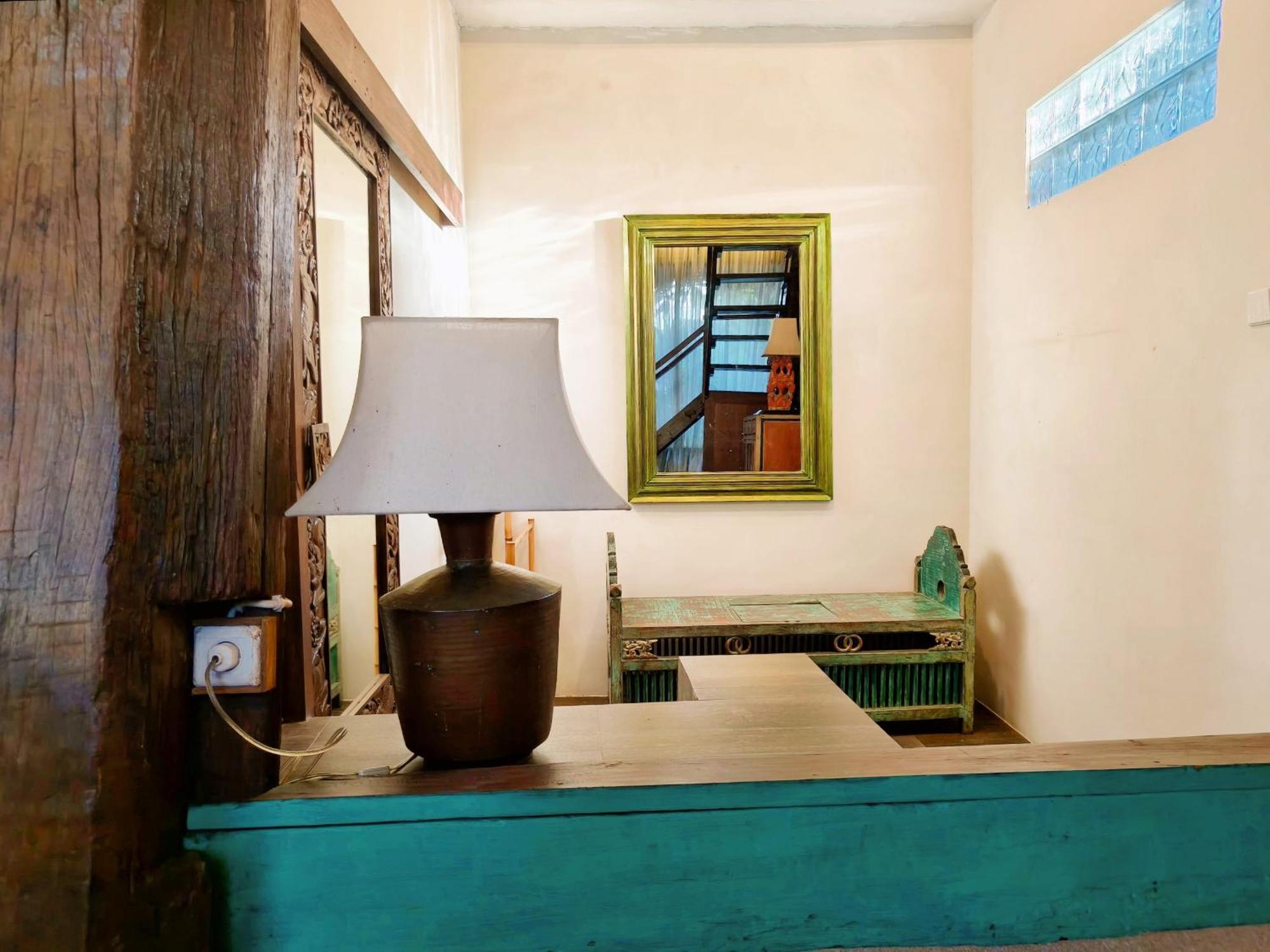 サヌール Panda Lumbung Bed & Breakfast エクステリア 写真