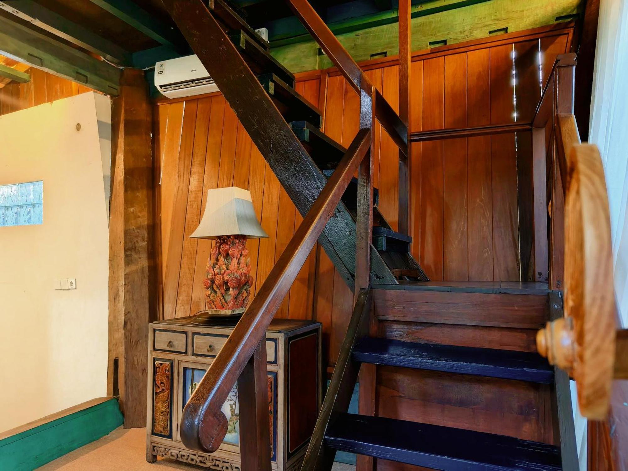 サヌール Panda Lumbung Bed & Breakfast エクステリア 写真