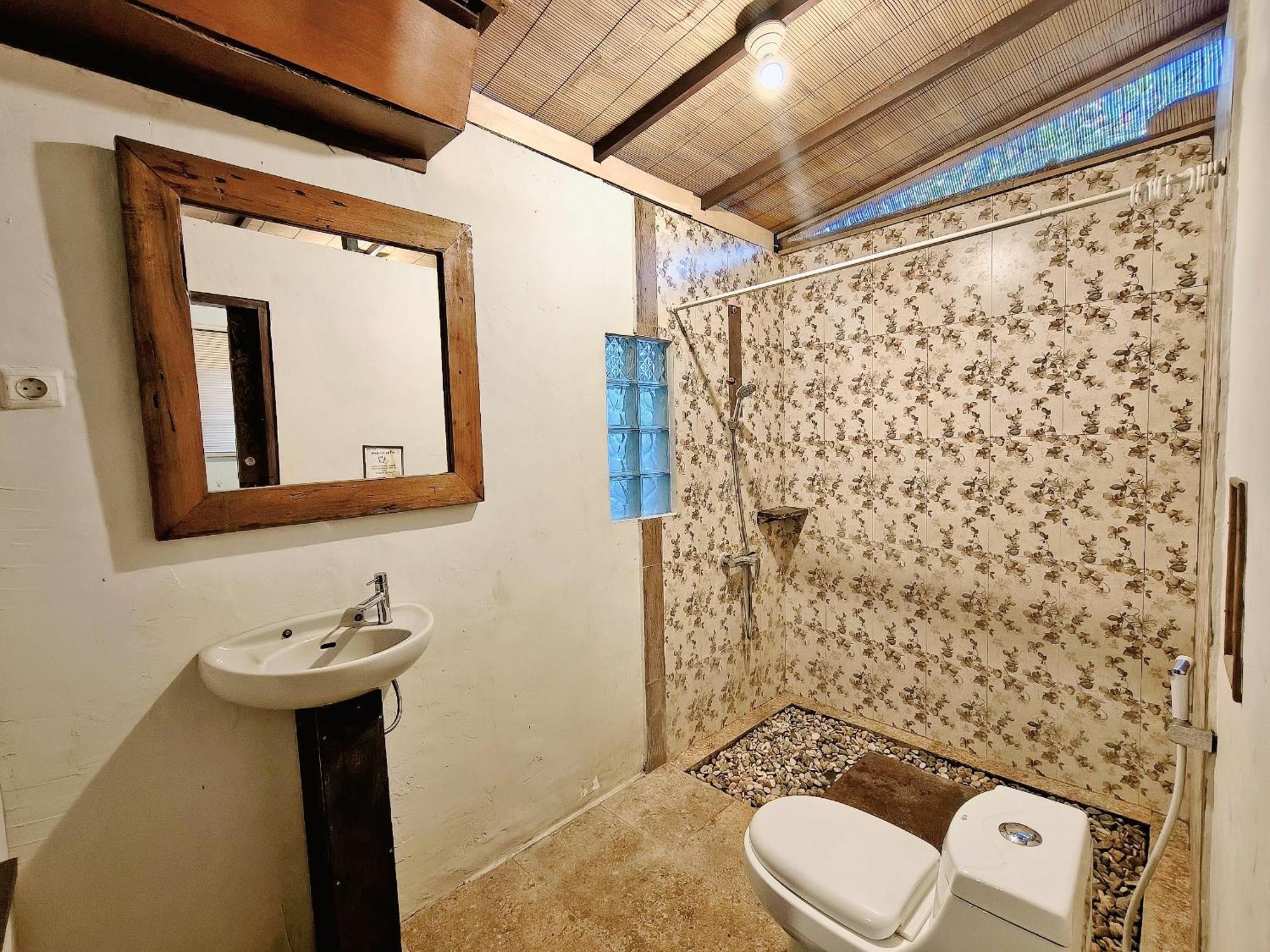 サヌール Panda Lumbung Bed & Breakfast エクステリア 写真